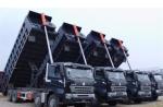 SINOTRUK HOWO A7 Euro2 Dump turck / tipper truck with spare parts red color for