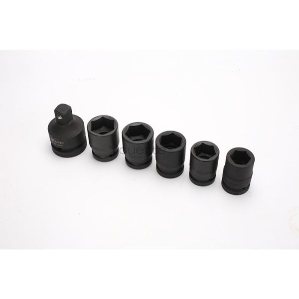 17-46mm Heavy Duty Impact Socket Black 0.75" 19mm Hex Socket