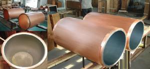 Wholesale Ceramic Coating Copper Mould Tube For CCM Parabolic Taper Square Type High Withdrawal Speed from china suppliers