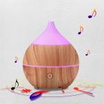 Chestnut Shape Air Mist Oil Wood Grain 200ml Bluetooth Aroma Diffuser