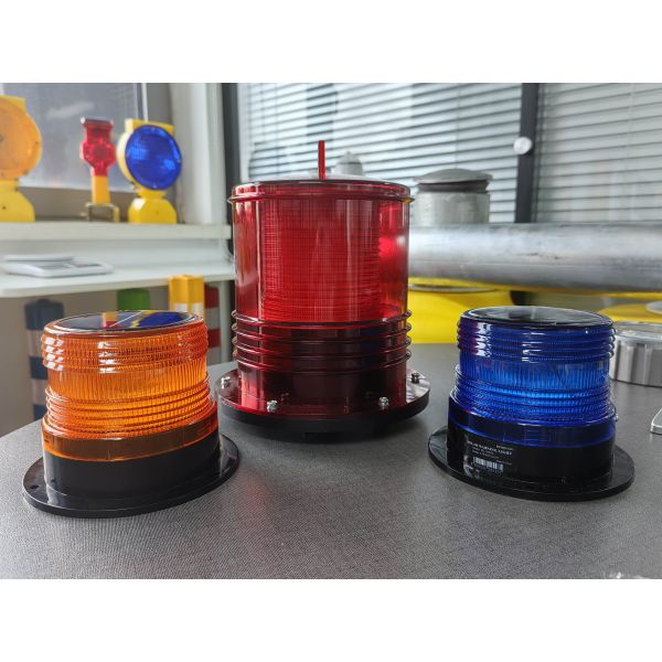 Best selling Solar Aviation Obstruction Light Solar Marine Beacon Light Traffic Warning Light