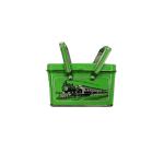 Cute Handle Tin Box , Colorful Printing Tin Bento Box Food Grade Material