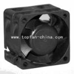 High Pressure DC 24V 40mm CPU Cooling Fan 10000 RPM With 7 / 9 Blade
