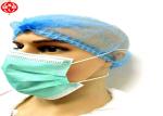 9g 10g 11g Disposable PP Non Woven Mob Cap Colorful