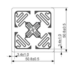 Wholesale Apparel Wet RFID Inlay Tag 50.8×50.8mm Omni Directional Reading For Logistic from china suppliers