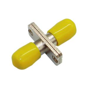 Wholesale ST SX Welding Fiber Optic Adapters Connectors With Rectangle Flange from china suppliers