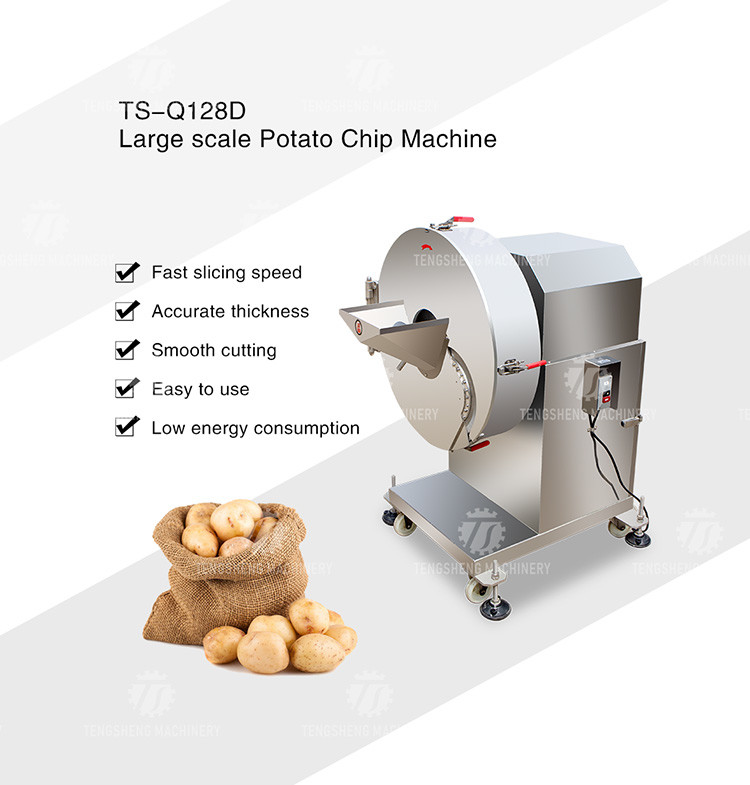 2.5KW 1500KG/H Vegetable Processing Equipment Potato Papaya Taro Slicer