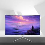 Narrow Border LED Smart Curved Computer Monitor 1920x1080 24 Inch D2462