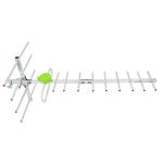 Long Range 4K Amplified Digital Tv Antenna Indoor Outdoor 15dBi Gain