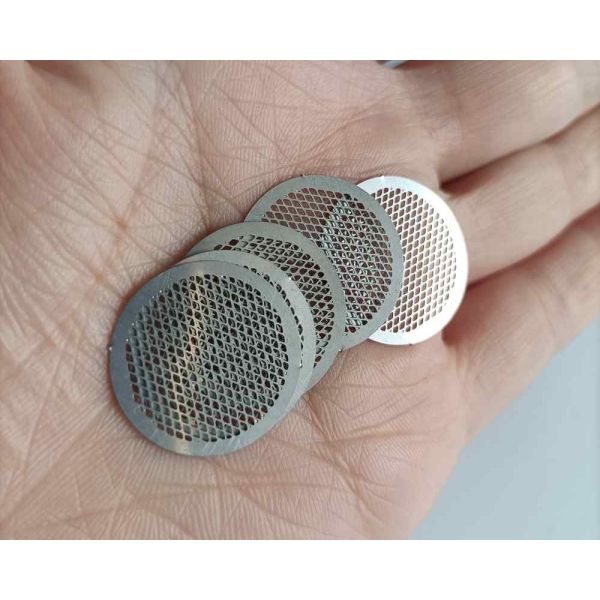 Plain Weave Etched Metal Filter Screen Mesh Stainless Steel Mesh Filter Discs