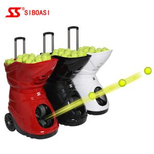 Wholesale 150W Automatic Tennis Ball Launcher Machine 160Pcs LCD Remote Control from china suppliers