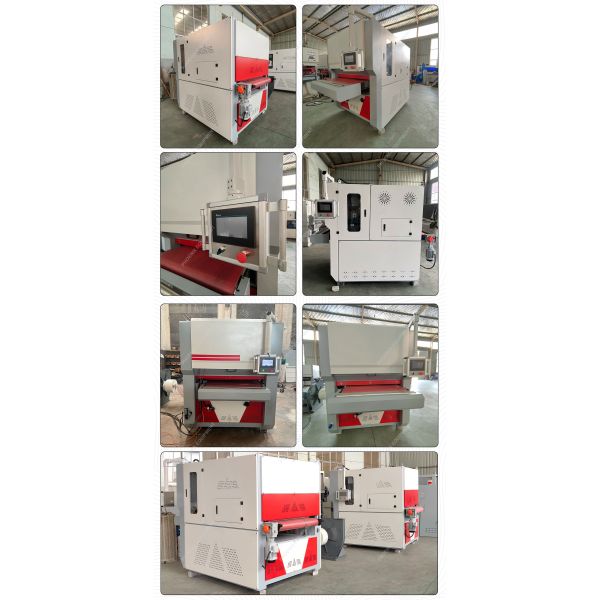 Fixed Method Negative Pressure and Magnetic Suction Dual System Edge Rounding Machine