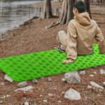 Durable Lightweight Hiking Sleeping Bag 7cm Camping Sleeping Pad For Outdoor