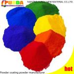 RAL 2002 Red Color Crackle Finish Powder Coating Exceptional Protective