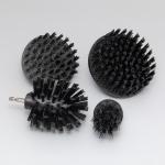 Black color Nylon Scrubber Drill Attachment Drill Scrubber Brush Black Hard