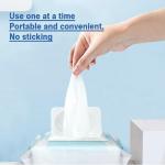 Eco Friendly Organic Flushable Baby Wipes Aloe Vera 80pcs Non Irritating