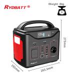 600Wh Inverter Solar Generator Portable Power Station LiFePO4 Battery For