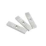 Aluminum Alloy 40*9*5mm GT2 3D Printer Belt Clamp Silver white