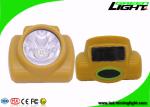 Water Proof LED Miners Cap Lamp Explosion Proof 100000 Hours Life Span