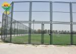 3.5mm Soccer Court Chain Link Wire Fence Pvc Coated Or Galvanized 10ft High