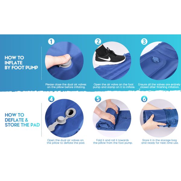 sleeping pad for camping 2 person