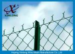 Hot Dipped Galvanized Chain Link Fence For Chicken Farms 20m Length