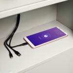 Digital Password Lock Cell Phone Storage Cabinet Non Shaking 12 Doors Wall