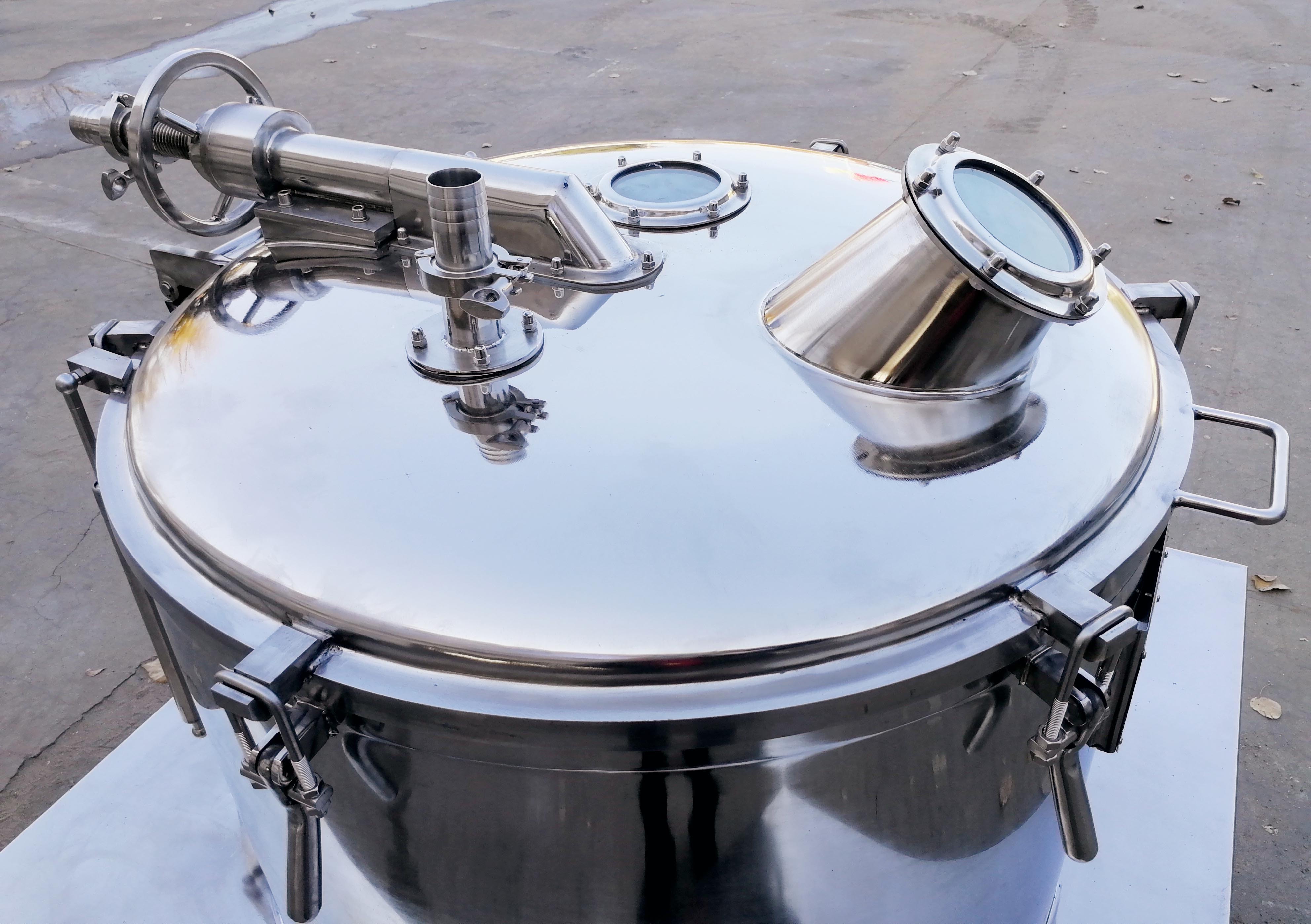 PSC600 High speed 2500rpm flat plate type sediment centrifuge machine
