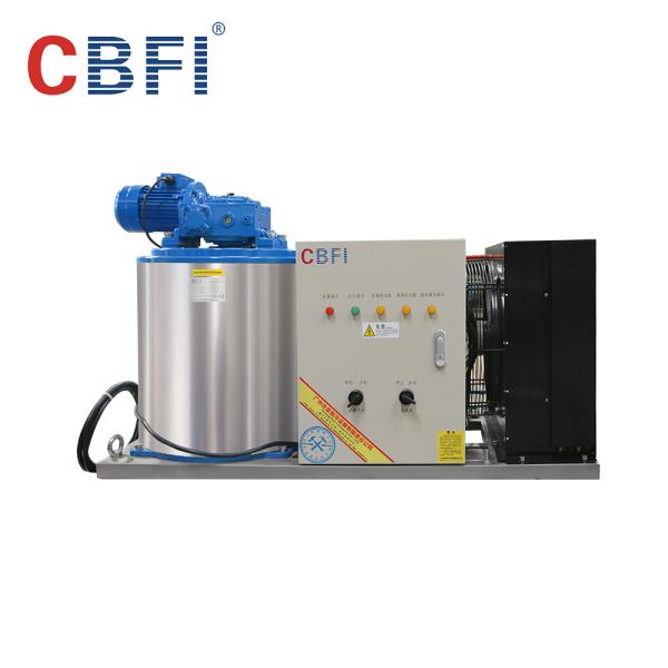 Large Capacity Ice Flakes Making Machine , Commercial Ice Makers 1000 Kg To