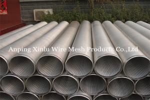 Wholesale Wire Wrapped Continuous Slot Screen For Deep Well Drilling Ss Material from china suppliers