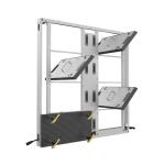 P3.9 Outdoor Fixed LED Display Screen Front Service With 1000x1000mm Cabinet