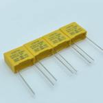 Anti Interference X2 Film Capacitor 310V-330V Tinned Copper Clad Steel Wire