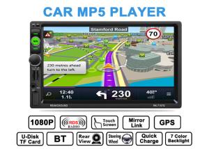 Wholesale Full Ir Remote Control Car MP5 Player Gps Black Panel 7 Inch Mp5 Player from china suppliers