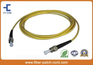 Wholesale Fiber Optic Patch Cord ST-ST Single mode , Simplex(SM SX) easy for operation for FTTX + LAN from china suppliers