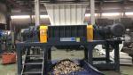 Low Speed 50Hz Tyre Double Shaft Shredder Machine
