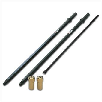 Hand Held Rock Drills Integral Drill Steel Rock Drill Rods Tungsten Carbide Tool
