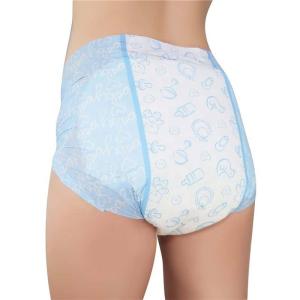 Wholesale OEM/ODM Adult Printed Diaper with Fluff Pulp and Non-woven Clothlike Film Backsheet from china suppliers
