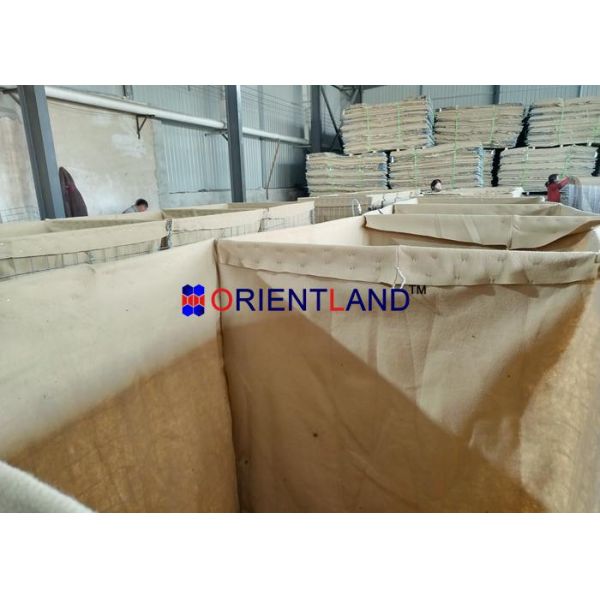 Heavy Duty 2mm Defensive Bastion Barrier Mesh Geotextile Uv Resistance