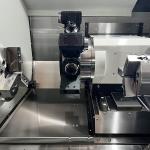 Double Spindle Synchronous Cnc Lathe LKM-200MSY
