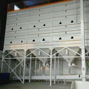 Wholesale 100 KG Capacity Easy Install Portable Paddy Dryer Storage Galvanized Steel Grain Silo from china suppliers