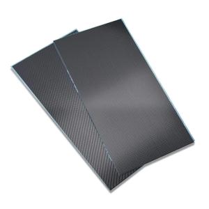 Wholesale 3K Carbon Fiber Plate Plain Weave Panel Sheet Glossy Surface 400X500X4MM from china suppliers