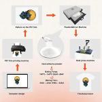 Hot Melt Adhesive White DTF Powder Digital Transfer Powder 500g / 17.6oz For All