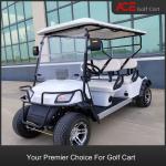 Compact Chargeable Electric Golf Buggy 14inch Tire Size 80 - 100km Traveling