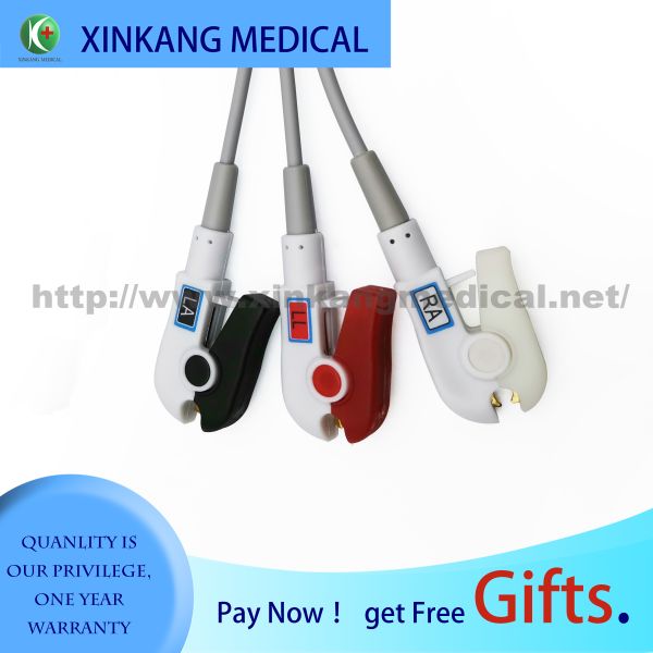 Compatible Hwatime ECG 5leads clip IEC
