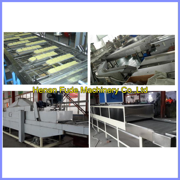 Automatic fried instant noodle production line