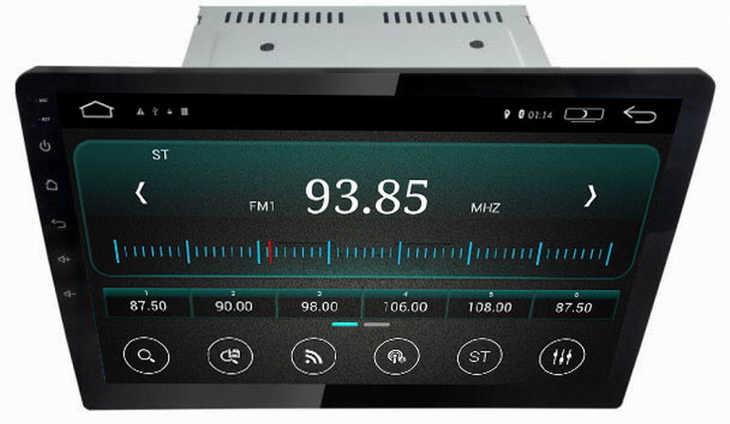Ouchuangbo car radio stereo 7 inch TFandroid 6.0 system for 360 degree universal- with 1080 video reverse camera wifi BT