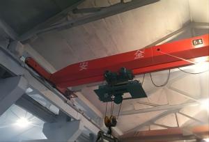 Wholesale 10Ton Single Girder Electric Overhead Traveling Charging Crane Remote Control from china suppliers