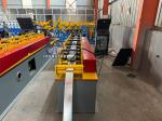 Omega profile roof batten roll forming machine in Egypt Top hat roll forming