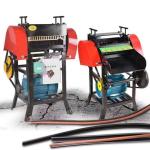 5.5kw Stripping Copper Wire Crusher Machine Scrap Copper Pvc Wires Separator