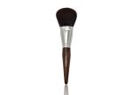 Facial Sculpting Foundation Brush With Luxury Smooth Dark Brown Goat Hair Makeup